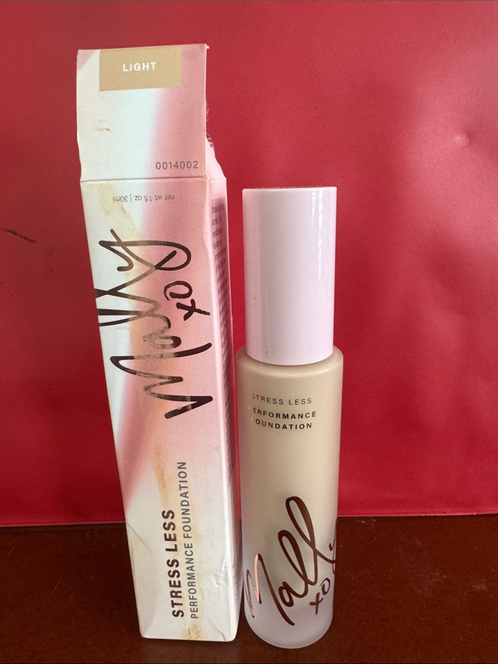 Mally Beauty Stress Less Performance Foundation - Light Beige with White Cap